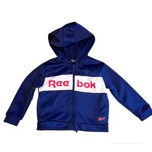 Boys Reebok Zip Up Hoodie | Jacket | Size 3T